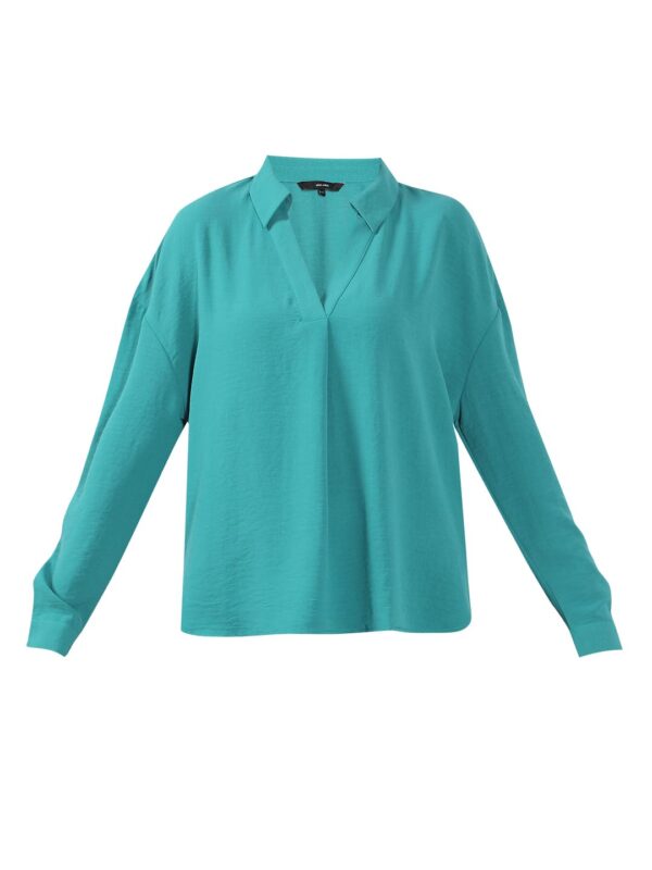Women's Solid Regular Fit T-Shirt - Image 19