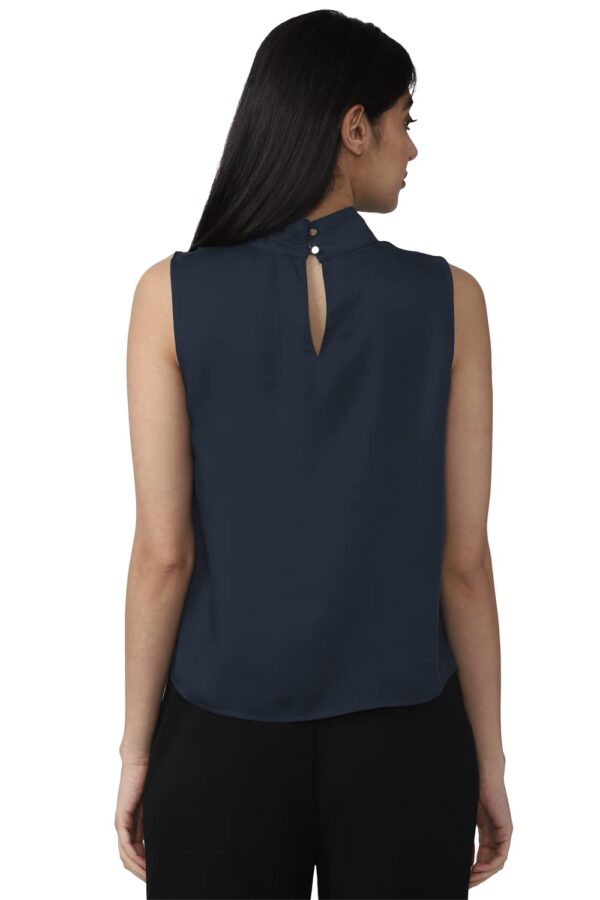 Women's Solid Regular Fit Blouse - Image 3