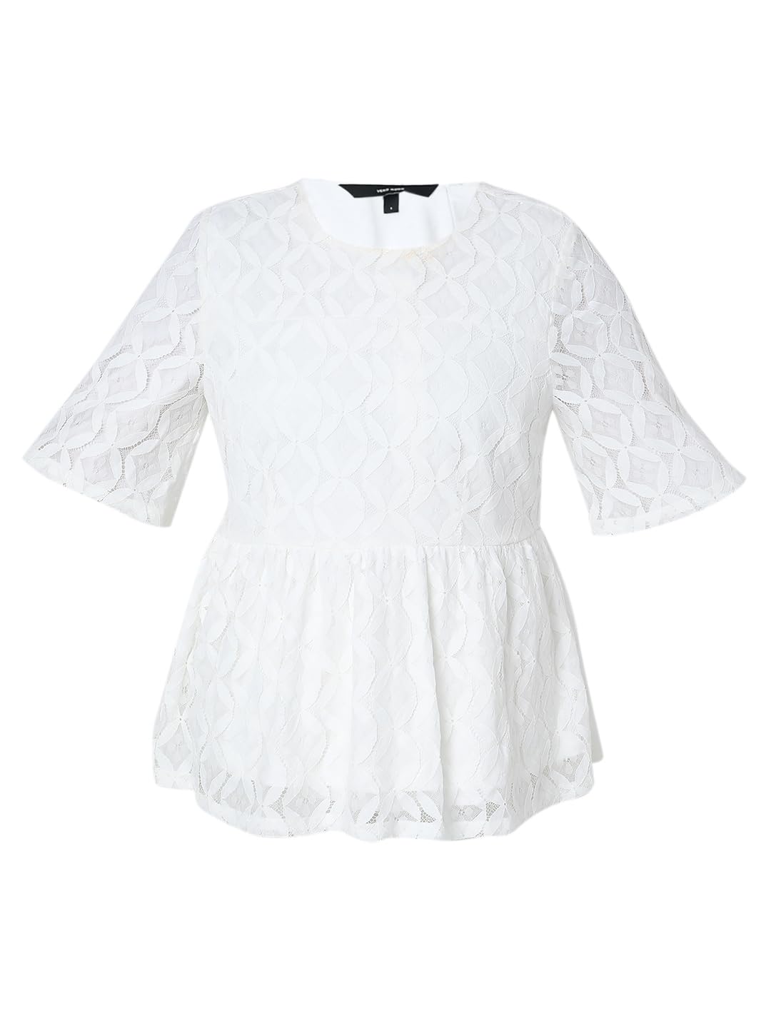 Women's Solid Regular Fit T-Shirt - Image 7