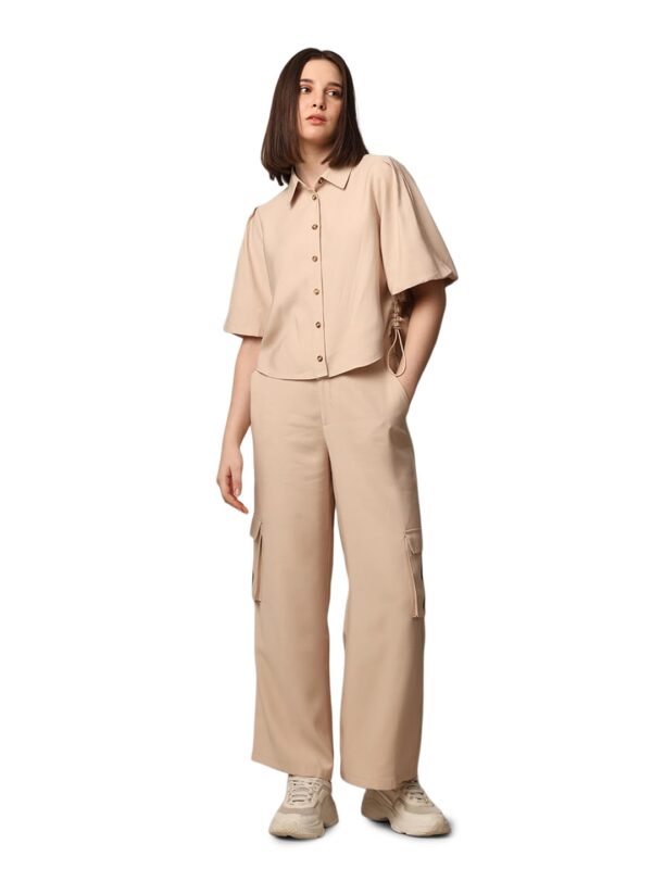 Women's Solid Regular Fit Shirt