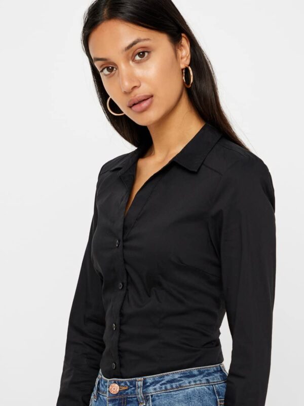 Women's Solid Slim Fit Shirt - Image 10