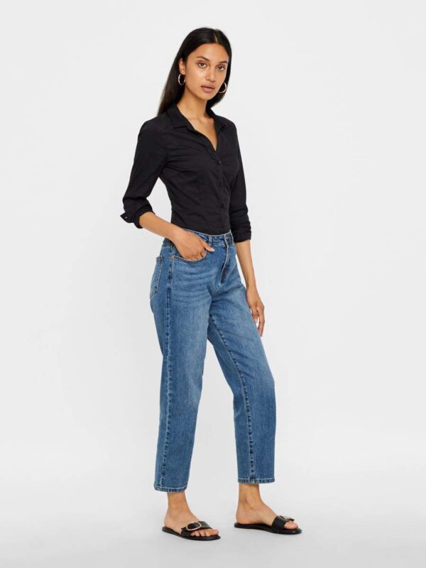 Women's Solid Slim Fit Shirt - Image 8