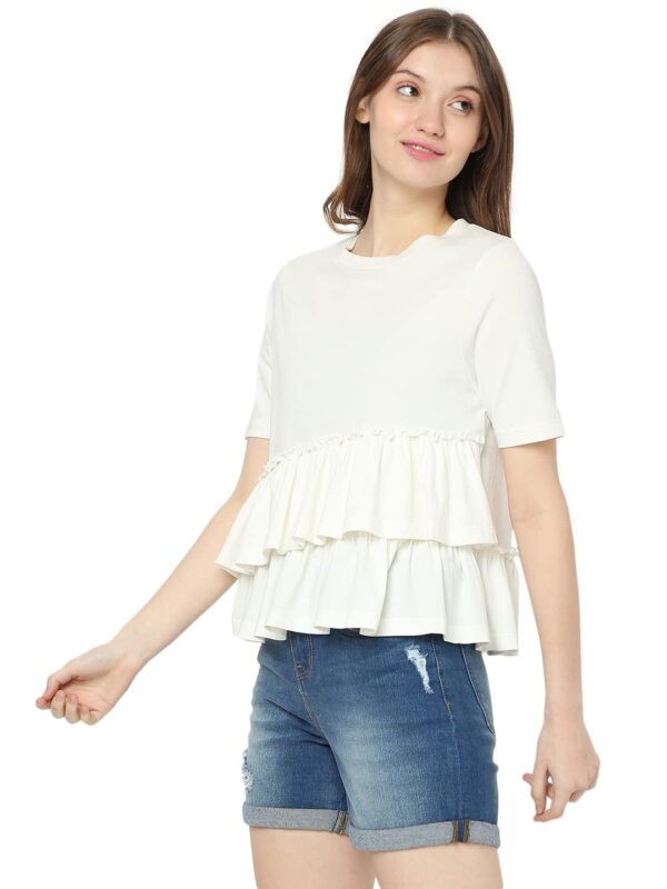 Women's Cotton Regular Fit Top - Image 3