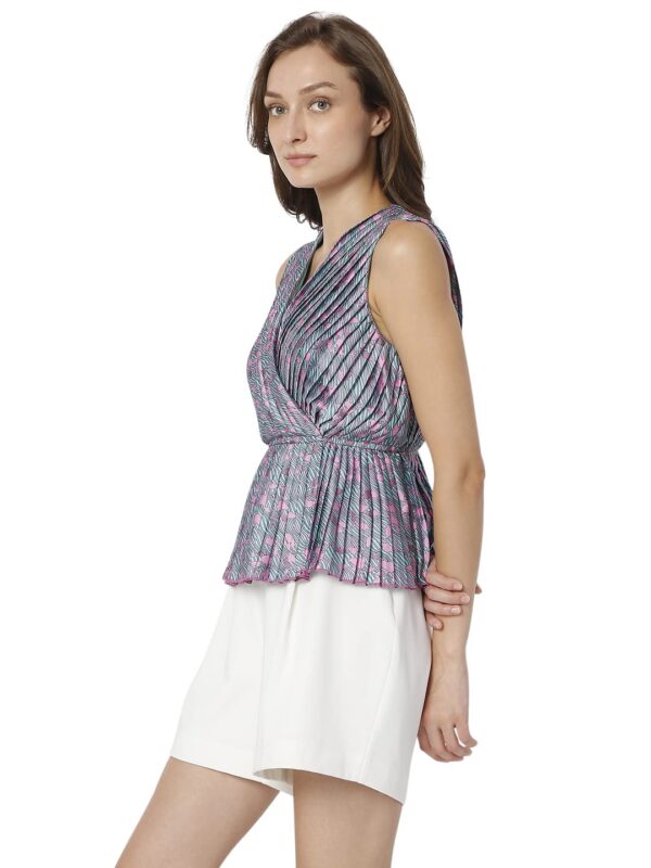Women's Polyester Blouse Regular Fit Top - Image 2