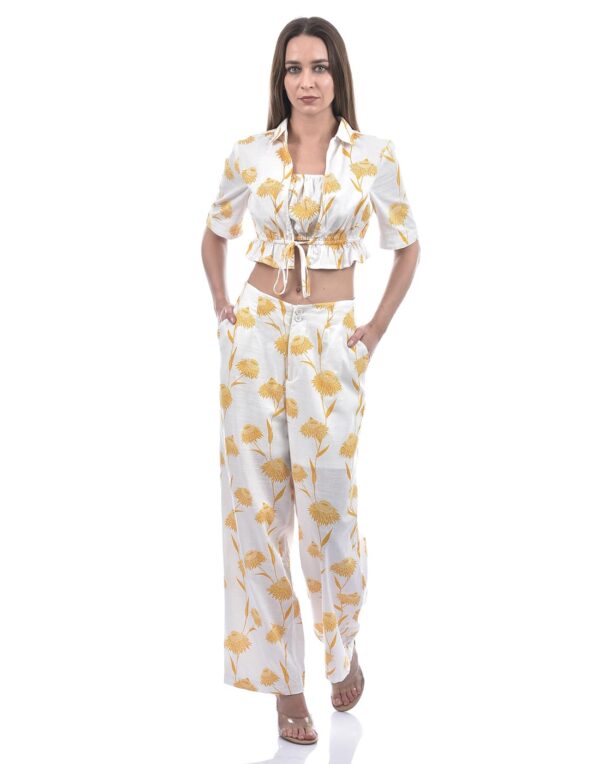Women Floral Print Regular Fit Co-Ord Set