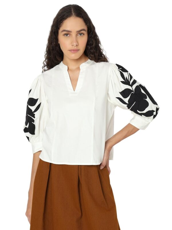 Women's Solid Regular Fit T-Shirt