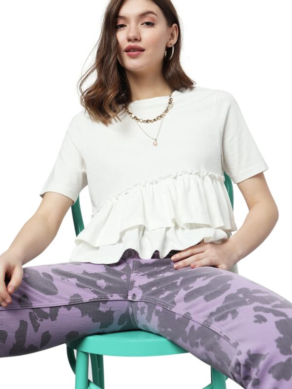 Women's Cotton Regular Fit Top - Image 2