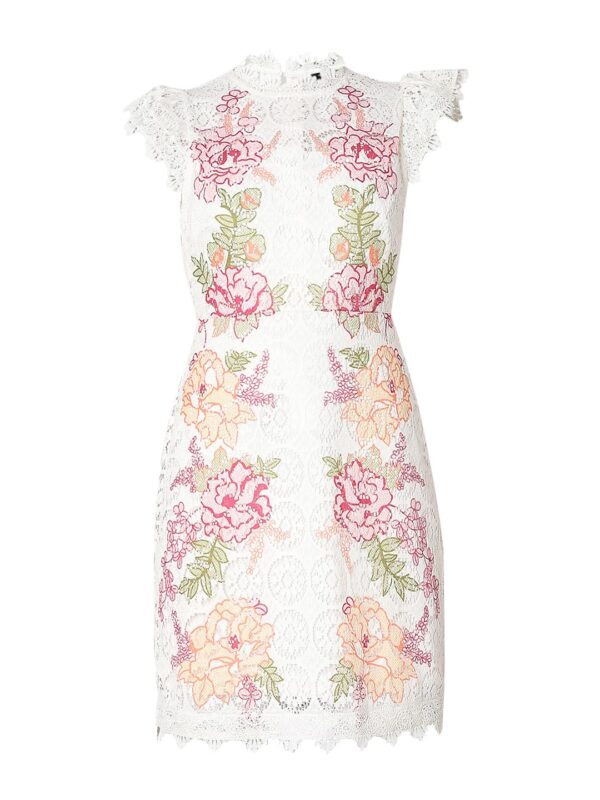 Women's Polyester Sheath Above The Knee Dress - Image 7