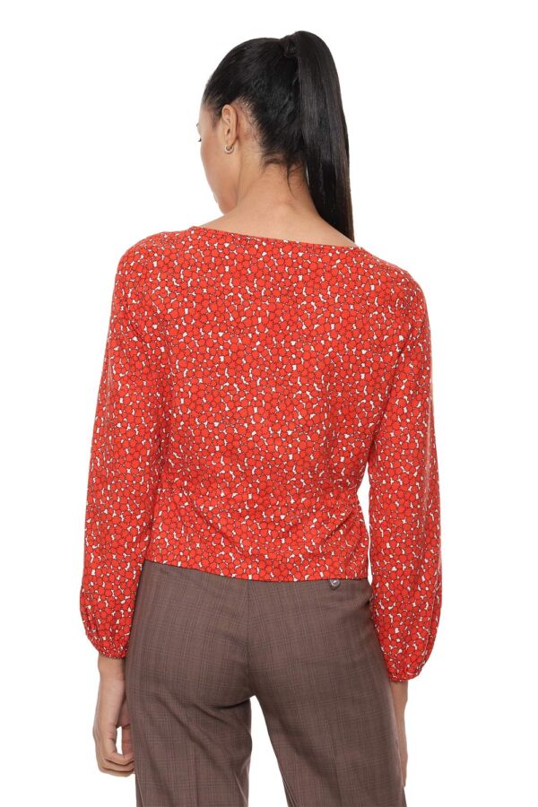 Woman Women's Solid Regular Fit Shirt - Image 3