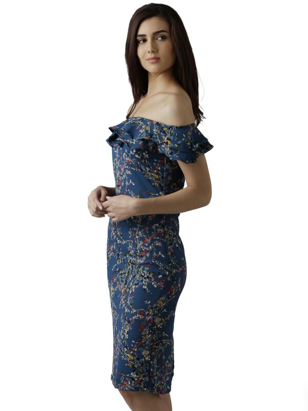 Women's Shift Knee-Long Dress - Image 4