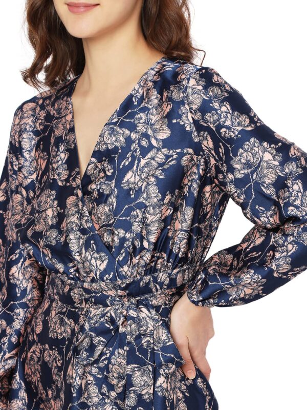 Women's Polyester Fit and Flare Mid-Thigh Length Dress - Image 5