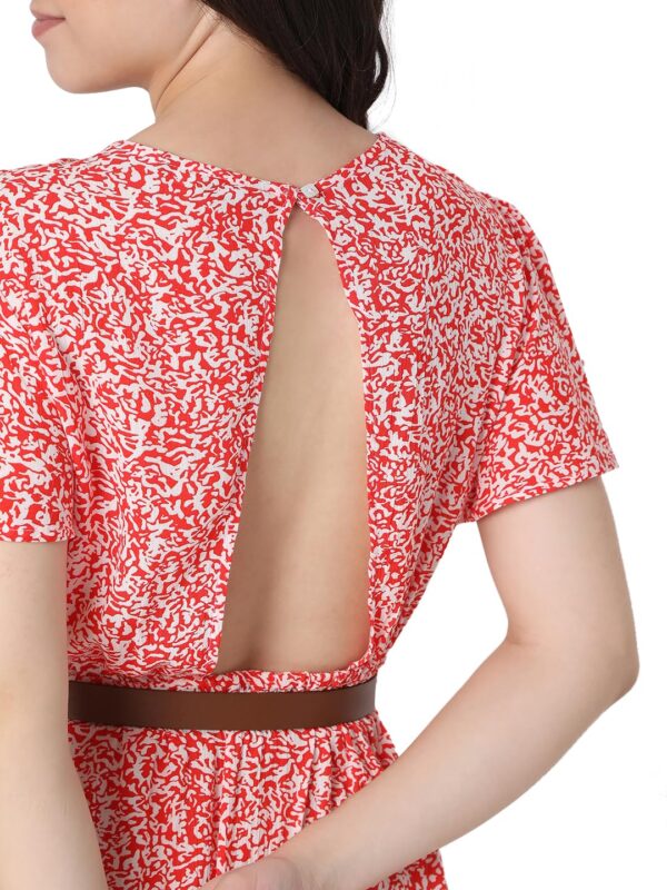Women's Knee Length Viscose Shift Dress - Image 5