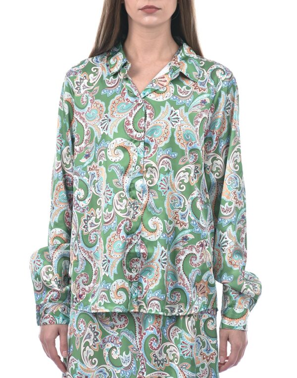 Women Paisley Regular Fit 1Shirt, 1Skirt::Co-Ord Set - Image 6