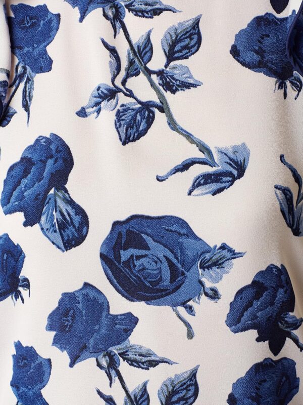 Women's Multicolored Floral Print Ruffled Top - Image 6